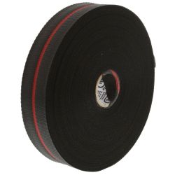 Polypropylene Duct Strap Black 1 3/4" x 100 Yd - 922591