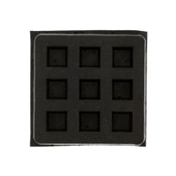 Iso-Cube Rubber Anti-Vibration Pad 3" x 3" 180lb Max - 932446