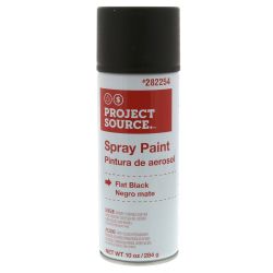 Flat Spray Paint Black 10 oz - 91805