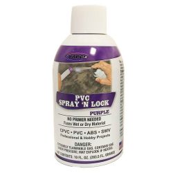 PVC Spray 'N Lock Purple Bonding Adhesive - 968461