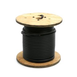 Stranded Copper THHN Wire 14/7 600V Black Sold by the Foot - 911042