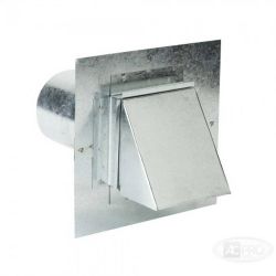 Eyebrow with Screen 4" with 3/4" Stucco Mold and Flapper 4" x 6" Sleeve - 957816