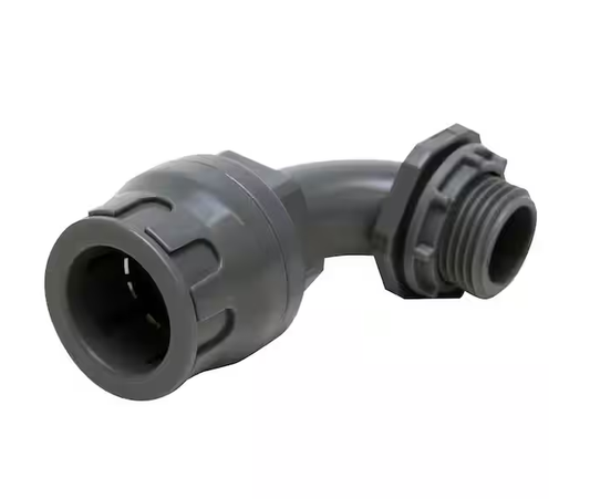 1/2 in. Non-Metallic Water Tight Push-to-Connect Elbow Connector - 91005487606