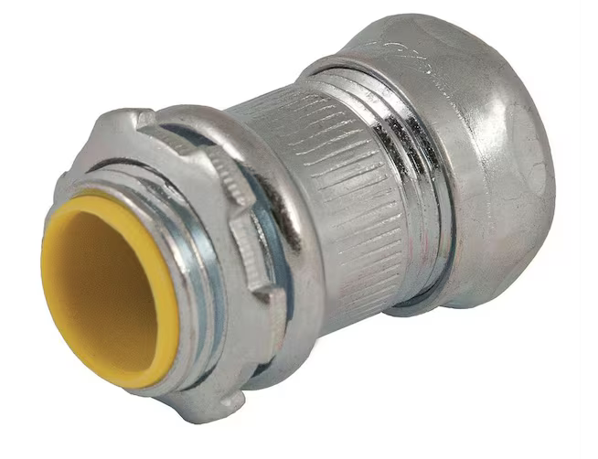 1/2 in. Insulated EMT Compression Connector, 25-Pack - 91006697817