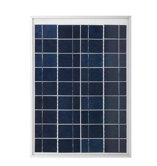20-Watt Polycrystalline 12-Volt Solar Panel