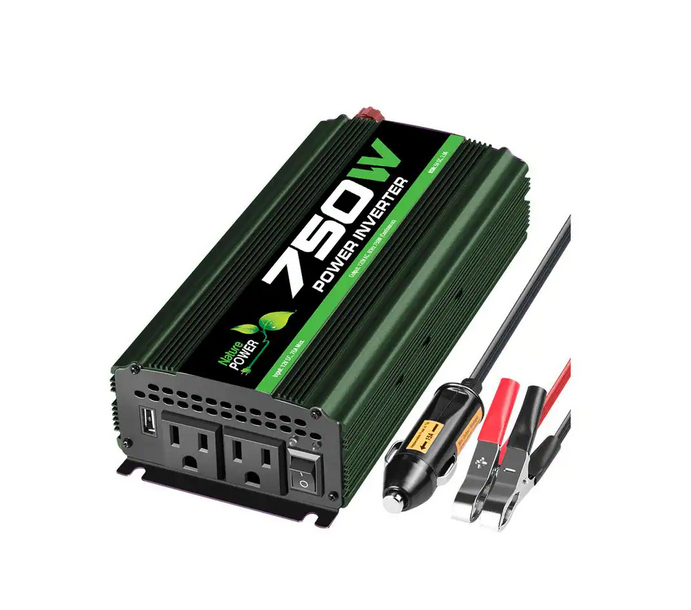 750-Watt Battery Powered Portable Power Inverter - 91004018840