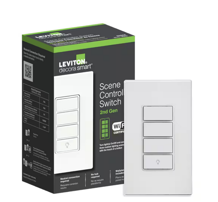 Decora Smart Wi-Fi 2nd Gen Scene Controller Switch - 91007944796