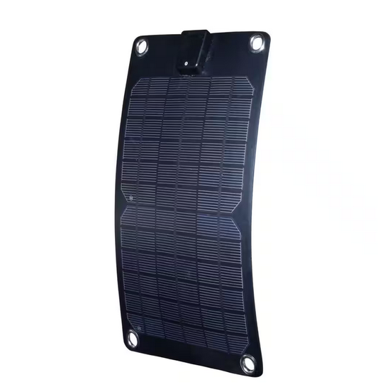 5-Watt Semi-Flex Monocrystalline Solar Panel and 12-Volt Battery Maintainer - 91002258871