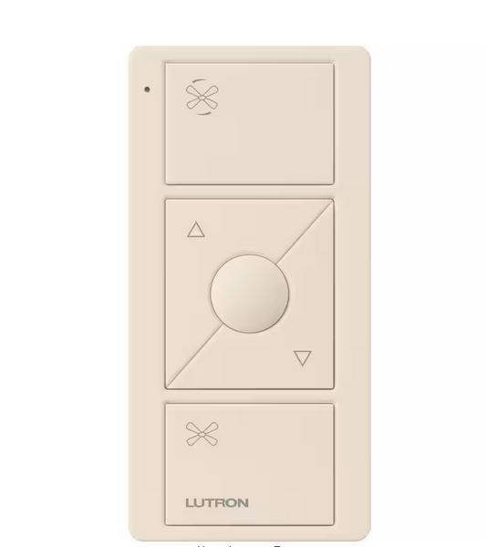 Pico Smart Remote for Caseta Smart Fan Speed Control, Light Almond (PJ2-3BRL-GLA-F01) - 91004225675