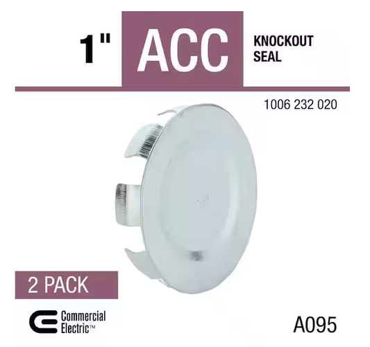 1 in. Knockout Seal (2-Pack)  - 91006232020