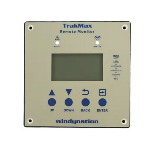 40 Amp 12-Volt or 24-Volt TrakMax MPPT Solar Charge Controller Remote Meter for Controller - 11004111526