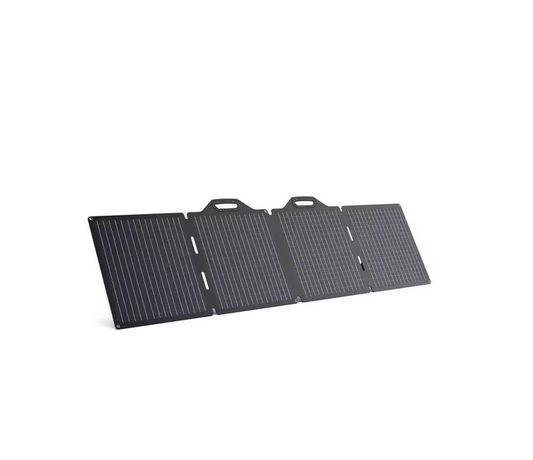 200-Watt ETFE Portable Solar Panel, Foldable Battery Charger for Power Station/Generator, Waterproof for Outdoors - 91012047698