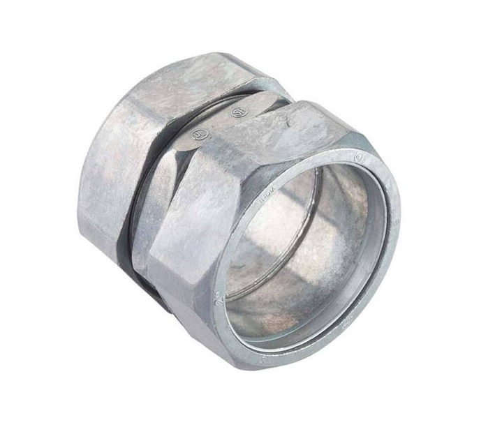 1-1/4 in. Electrical Metallic Tube (EMT) Standard Fitting Compression Coupling (1-Pack) - 9605913