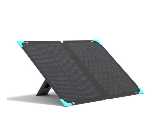 80-Watt E.Flex Portable Monocrystalline Solar Panel, Foldable Solar Charger for Power Station/Generator, Waterproof - 91008819906