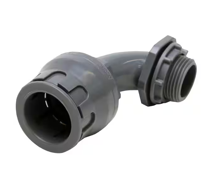 3/4 in. Non-Metallic Water Tight Push-to-Connect Elbow Connector - 91005487605