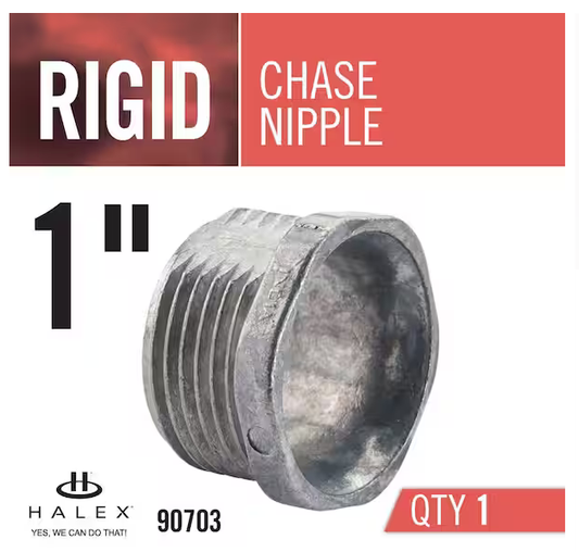 1 in. Rigid Chase Conduit Nipple - 9310855