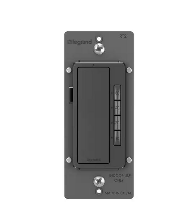 radiant 4 Button 60-Minutes, 40-Minutes, 20-Minutes, 10-Minutes Indoor Digital Countdown Timer, Black - 91007095879