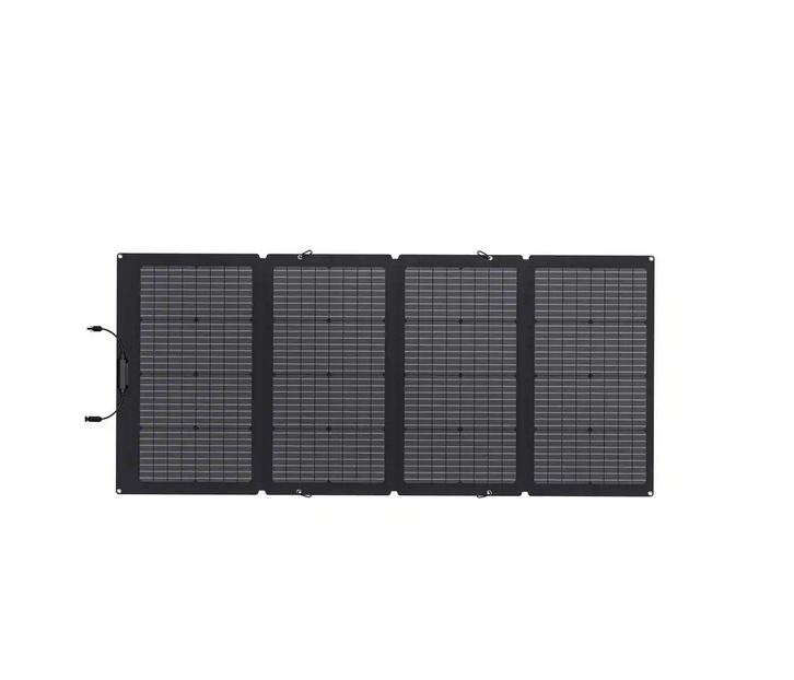 220-Watt Monocrystalline Silicon Solar Panel with 21.8-Volt Output Waterproof IP68 Solar Charger for Solar Generator - 91007933647