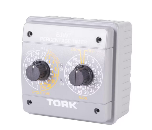 120-240VAC 24-Hour Indoor SPDT Percentage Timer, Gray - 91001840102