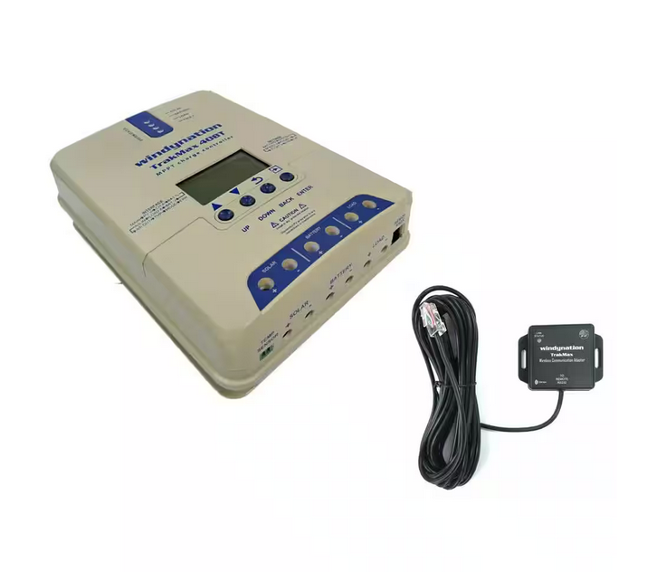 TrakMax MPPT 12-Volt/24-Volt 40 Amp Solar Charge Controller with Wireless Communication Kit - 91004111528