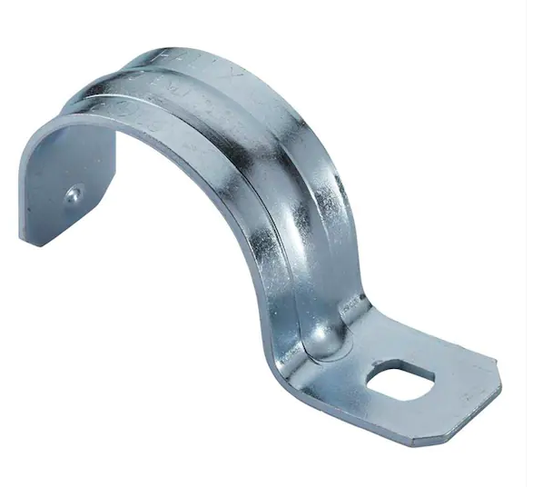 2-1/2 in. Rigid 1-Hole Conduit Strap - 9174025