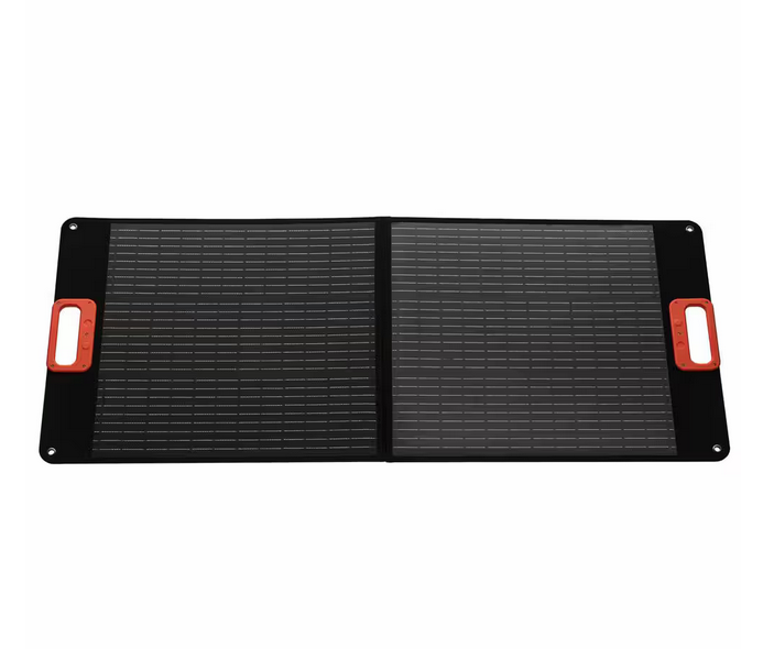 TX-206 100W Foldable Solar Panel 100W 0.14ft. Height with 2 Solar Panels Monocrystalline Silicone with High Transparency - 91009938793