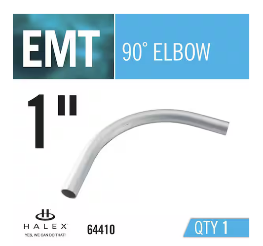 1 in. 90 Deg. Electrical Metallic Tube (EMT) Elbow - 9704857