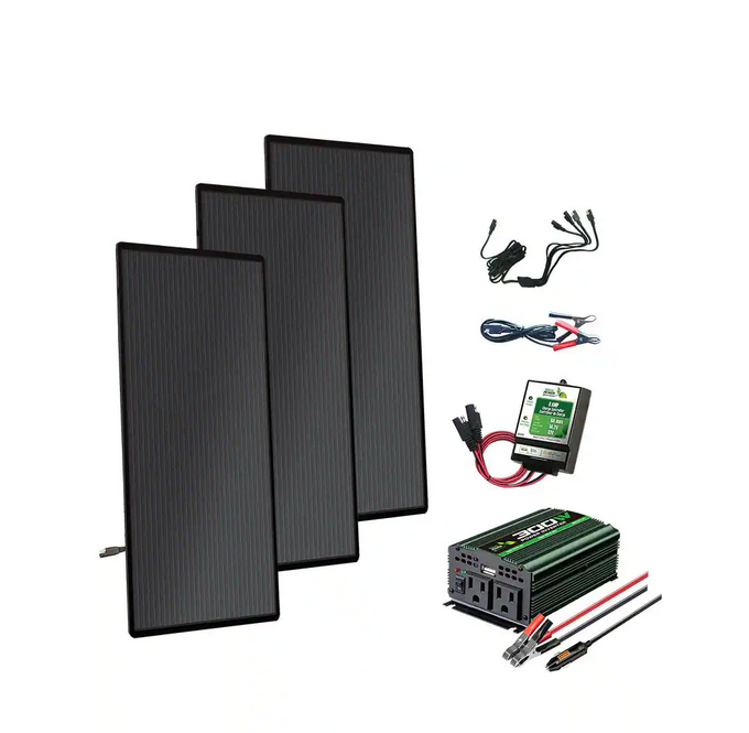 66-Watt Amorphous Solar Panel Kit