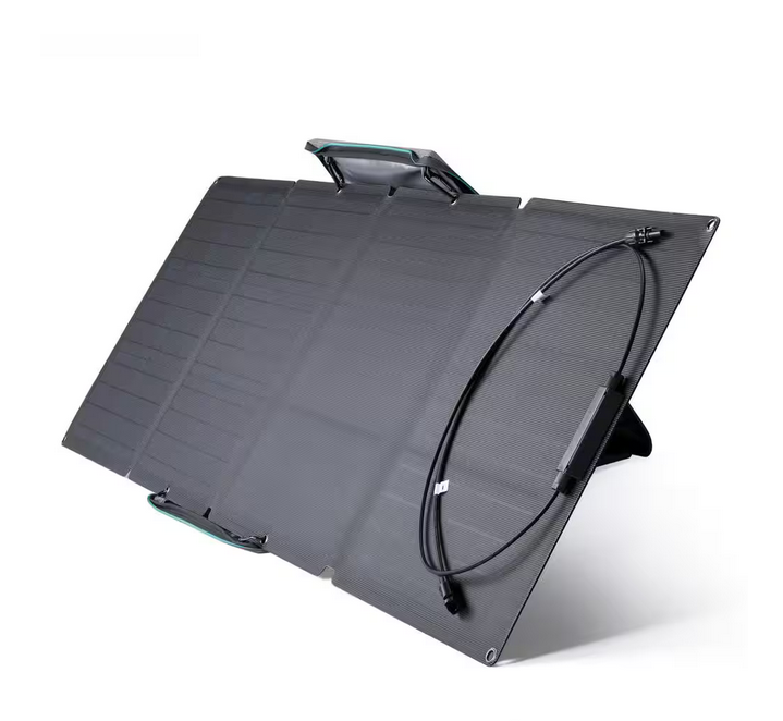 110-Watt Portable Solar Panel, Foldable Solar Charger Chainable for Power Station /Generator, Waterproof for Outdoors - 91006547698