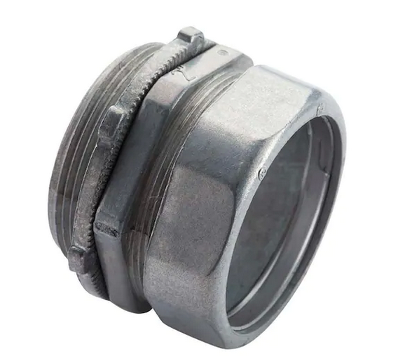 1-1/4 in. Electrical Metallic Tube (EMT) Compression Connector - 9881813