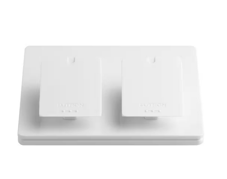 Caseta Dual Pedestal for Pico Remotes, White (L-PED2-WH)