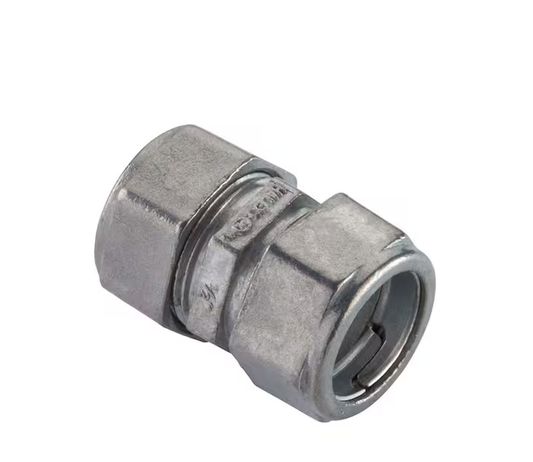 3/4 in. Electrical Metallic Tube (EMT) Compression Coupling (25-Pack) - 9898830