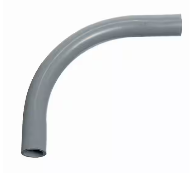 1/2 in. 90-Degree Schedule 80 Standard Radius Plain End Elbow - 9704207