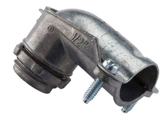 1/2 in. 90-Degree Flexible Metal Conduit (FMC) Connector - 9307558