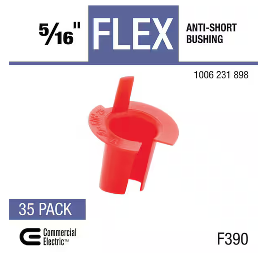 5/16 in. Flexible Metal Conduit (FMC) Anti-Short Bushing (35-Pack) - 91006231898