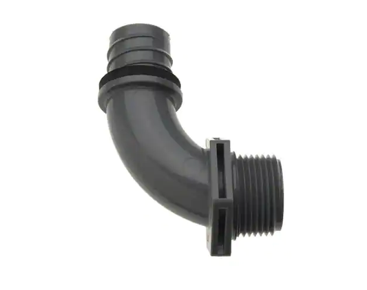 3/4 in. 90-Degree Non-Metallic Liquid Tight PVC Fitting - 91001252269