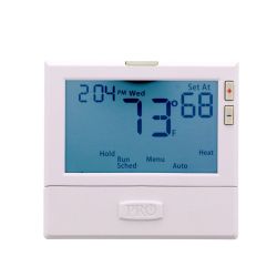 Easy Read Programmable Thermostat 1 Heat 1 Cool (HP/AC) - 840482