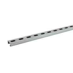 Half Slotted Shallow Unistrut 13/16" x 1 5/8" x 10' - 925345