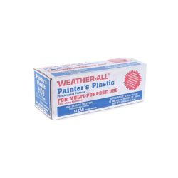 Weatherall Painter's Plastic Clear 9' x 400' - 950047