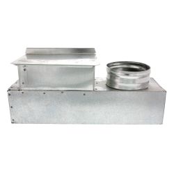 Lint Trap with Cap 3" x 13" and 4" Collar - 913210