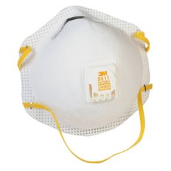 Valved Sanding and Fiberglass Respirators White 10 Pack - 949927