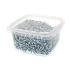 Painted Zip-In Screw 8 x 2" 1000 Pack - 96501