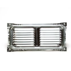 Louvered Base Vent with Screen 14x6 - 93257